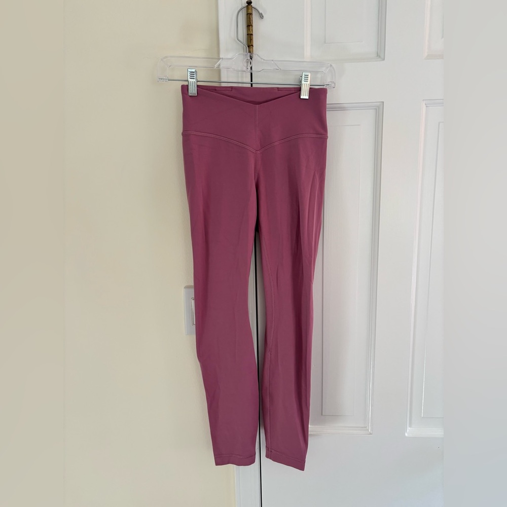 Lululemon Pink Leggings like new!